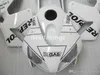 Injektion Bodywork Fairing Kit för Honda CBR600RR 03 04 Vit Silver Motorcykel Fairings Set CBR600RR 2003 2004 JK33