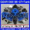 Carenagem para a Suzuki Hayabusa GSXR1300 Top chamas 1996 1997 1998 2007 333HM.204 GSXR 1300 GSXR1300 96 97 98 99 00 01 02 03 04 05 06 07 Kit