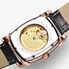 Guanqin 2018 New Watch Men Automatic Tourbillon Skelett Mekanisk Vattentät Guldklocka Toppmärke Luxury Relogio Masculino