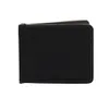 Designer-Pu Leather Slim Mens Wallet Money Clip Contract Kleur Simple Design Gebrand Randen Gloednieuwe Men Bifold Wallets