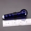 4.5 Inch Thick glass Straight Type Oil Burner Smoking Pipes Water Pipe in stock