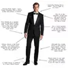 Högkvalitativ Bröllop Tuxedos One Button Charcoal Grey Groom Tuxedos Sjal Lapel Slim Groom Groomsman Bästa Man Passar (Jacka + Vest + Pant + Slips)