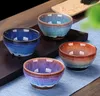 Vintage keramisk tekoppugnet byt tecup master cup celadon kung fu te set liten te skål för teseware