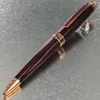 Korloff Pen Brownish red rose gold Decorative pattern clip Ballpoint Pens Luxury Vintage Style gift no box3644804