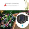 Światła słoneczne Outdoor - (3 Pack) Outdoor Solar Ogród Ogród Stacz światła z 12 lilii Kwiat, Wielo- Kolor Zmiana Kwiatów Słonecznych Światła do ogrodu / Pat