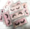 New Mink Lashes 3D Mink Eyelashes 100% Cruelty free Lashes Handmade Reusable Natural Eyelashes Popular False Eeye Lashes Makeup E series