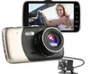 4 Inch Car Security System Viceo Recorder Car DVR Camera Full HD 1080P Vehicle Traveling Date 150 Degree lens Night Vision Tachograph