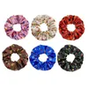 36Color printing women scrunchies fashion women hair scrunchies girls hairbands hair accessories for women designer head bands