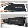 2 SZTUK Auto Samochód Pojazd Pokrywy okno Siatka Shield Sunshade Visor Netto Mosquito Respellent Ochrona UV Anti Curtain Cover