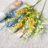 Silk Cat Mint plantar capim (3 decorre / peça) 29.53" Simulação Nêveda Flor para casamento casa decoração flores artificiais