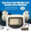 Maszyna przesuwna Przenośna lipolazer 14 podkładek laser 5MW Lipo Laser 88 Diody Lipoliza Strata ciała Spalanie tłuszczu Tłuszcz
