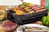 Hot multifunzione elettrica griglia elettrica casa elettrica teglia panino senza fumo teppanyaki grill barbecue macchina barbecue