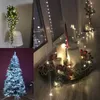 LED Kerst Outdoor Lichtslingers 10M 20M 30M 50M 100M 9 Kleuren Waterdichte Kerstverlichting voor Bruiloft Festival Thuis Decorati225H