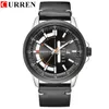 CURREN luxe décontracté hommes montres militaire sport Montre analogique Quartz montre-bracelet affichage calendrier Relogio Masculino Montre Homme256D