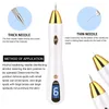 Hudvård Laser Mole Tattoo Freckle Removal Pen 9 Speed ​​LCD Sweep Spot Mole Ta bort WART Corns Dark Spot Remover