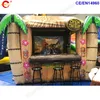 ship to door outdoor activities 4x3m outdoor portable western inflatable tiki bar party air inflated pub tent for 225i