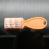 Nail Art Plastic Cleaning Brush Finger Nail Care Dust Clean Handle Scrubbing Brush Tool File Manicure Pedicure SSA284