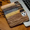 Wood Grain Case For Iphone 11 Pro Max XR XS MAX X 8 7 6 S 5S Samsung Galaxy S10 S10E Wooden Hard PC+Soft TPU Fashion Back Cover