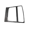 Condicionador de ar traseiro Decoração Decoração Capa de quadro guarnição Fibra de carbono para AUDI A6 C7 A7 2012-18 Car Styling Interior Acessórios