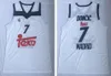 NCAA Luka Madrid Doncic Maglie 77 Uniforme da basket 7 Team Club MVP Eurolega Spagna Europa Slovenija Uomini di alta qualità cuciti bianchi