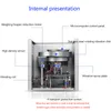 110V 220V Kvantitativ spiralväg Förpackningsmaskin Granulärt pulver Kaffe Automatisk multifunktionell vägningsfyllnadsmaskin