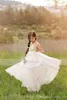 2022 Джуниорские подружки невесты платья для детей золотое платье с блестками цветочниц с слоновой котюд