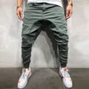 Mens Jogger Pants Casual Cotton Mens Fitness Sports Sweatpants Trousers Jogger Pants with 5 Colors Asian Size M-3XL