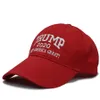 4 стиля Бейсбольная кепка Дональда Трампа со звездой и флагом США Камуфляжная кепка Keep America Great 2020 Шляпа 3D-вышивка букв Регулируемая Snapbac7240654