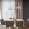 NOUVEAU Dimmable Moderne LED Lustres Lampes Suspendues pour salle à manger chambre étude suspendu lustre luminaires 110 V 220 V