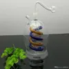 Big belly plate wire glass water bottle ,Wholesale Glass bongs Oil Water Pipes Glass Pipe Oil Rigs Smoking ,Free Shipping