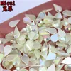 Micui 500 Uds 4 6mm Color gelatina gota parte posterior plana diamantes de imitación acrílicos piedras de cristal sin costura para decoración de uñas ropa DIY DH760214u