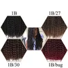 Freetress italian curly weave deep wave braiding hair 18inch Freetress hair with water weave Synthetic Hair Extensio in pre twist Free tress