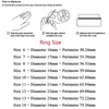 티타늄 강철 애호가 부부 반지 금 반지 파 패턴 웨딩 약속 여성 남성 약혼 보석 파티 선물