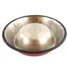2020 dog bowls Stainless Steel Puppy Dog Feeder Feeding Food Water Dish Bowl Pet Dogs Cat New dog bowl stainless steel