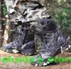 Top Men's high camouflage waterproof combat boots antiskid military boots tactical boots fitness training walking gym jogging yakuda local online store