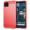 Чехол из углеродного волокна для Google Pixel 5 5A 4A 5G 3 3A 4 XL Case Soft TPU GEL кожи резиновая кремниевая крышка