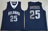 Villanova Wildcats College 10 Donte DiVincenzo Jerseys Men Basketball 25 Mikal Bridges 1 Jalen Brunson Jerseys Navy Blue White Uniform