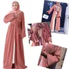 Odzież Abaya Kimono muzułmańska sukienka Hidżab Women Abayas Caftan Marocain Kaftan Robe Femme Dubai Tesettur Elbise Turkish Islamskie ubranie