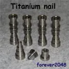 Universal Hand Toels Dogal Titanium Nail Gr2 Ti Nails 10mm 14mm 18mm Szkło Bong Rura wodna 6-w-1 DAB Paznokcie Oil Rig