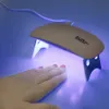 Mini lampe LED Portable sèche-ongles USB Charge lumière LED séchage rapide ongles Gel manucure pour Nail Art 6W RRA850