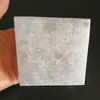 8*8cm natürliche weiße Selenit Pyramide Edelstein Heilkristalle für Home Decora Reiki Kristall