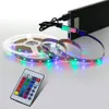 5V USB LED قطاع الخفيفة 1M 2M 3M 4M 5M دافئ أبيض / أبيض / RGB LED قطاع 2835 TV خلفية الإضاءة أضواء الجنية Decoracion