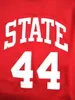 Anpassad basket Jersey Szie XXS-6XL Jämför med liknande artiklar #44 David Thompson NC State Wolfpack College Retro Classic Jerseys Menls sydd