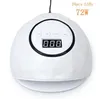 Nieuwe 86W UV Lamp Nail Dryer Pro UV LED Gel Nagelamp Snelle Curing Gel Poolse Ijslamp voor Nail Manicure Machine