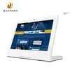 Raypodo 10.1 polegadas L Tipo Touchscreen Tablet PC com opção de POE de cor preto e branco NFC