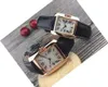 Top-Marke Sapphire Super Luminous Couple Luxus Damen Herren Uhren Liebhaber Lederarmband Gold Quarz Klassische Armbanduhr bestes Valentinstagsgeschenk