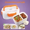 110V / 220 V Draagbare Elektrische Verwarming Lunchbox Voor Kinderen Volwassen Voedsel Verwarmer Rijst Lunch Container Reizen Picknick Bento Lunchbox C18122201