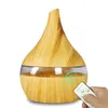 Nuevo USB Difusor de aroma eléctrico Led Humidificador de aire de madera Máquina de aromaterapia de aceite esencial Purificador fresco para fragancia casera 261O