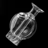 Accessoires pour fumer Spin Glass Carb Cap bord biseauté Cyclone Riptide pour 25mm Quartz Banger clous sans dôme dab plate-forme tuyau d'eau