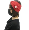 Mask Headband Button Anti-Tightening Mask Holder Headwrap Protect Ears Mask Strap Extender Headwear Hair Band Yoga Headscarf GGA3348-4